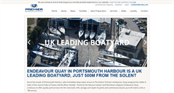 Desktop Screenshot of endeavourquay.co.uk
